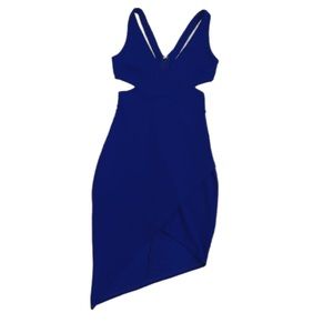 Windsor Asymmetrical Mini Dress with Side Cutouts Size S NWT!